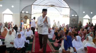 Giliran Masjid Babul Hasanah Desa Kasang Pudak Disambangi Pj Bupati Muaro Jambi Bachyuni Deliansyah