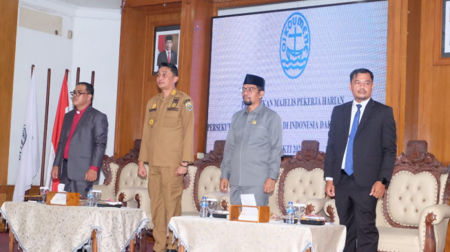 Bachyuni Hadiri Pelantikan PGID Muaro Jambi