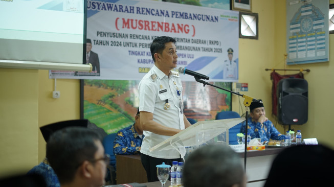 Bachyuni Buka Musrenbang 2024 Pemkab Muaro Jambi