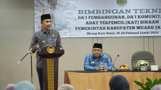 Bachyuni Buka Bimtek Da'i Binaan Pemkab Muaro Jambi