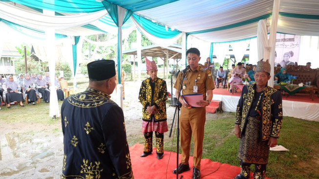 Pj Bupati Bachyuni Harapkan LAM Desa Bisa Melestarikan Tradisi dan Adat Istiadat yang Berlaku