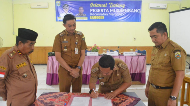 MUSRENBANG di Maro Sebo, Bachyuni Menekankan Dahulukan Skala Prioritas