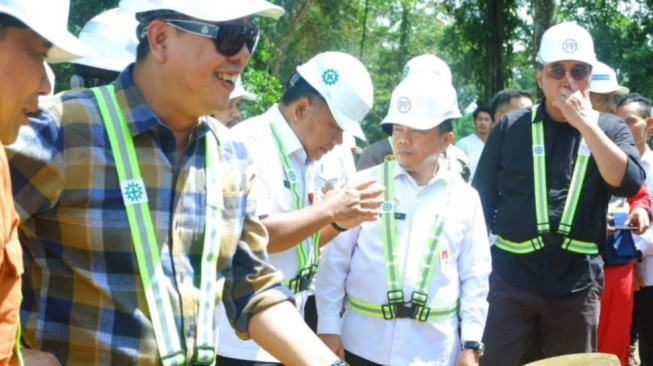 Budhi Hartono Hadiri Prosesi  Pembangunan Museum Kompleks Kawasan Cagar Budaya Nasional (KCBN) Muaro Jambi