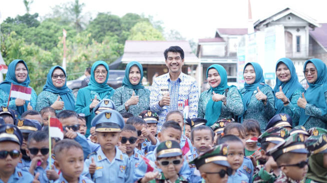 Supervisi dan Roadshow Keluarga Pelopor Perubahan di Desa Kemingking Dalam