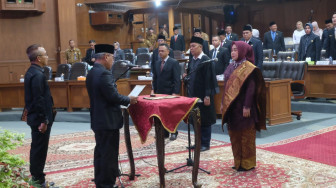 Pelantikan dan Pegambilan Sumpah Jabatan Anggota DPRD Muaro Jambi periode 2024-2029