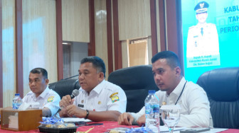 Rapat Evaluasi Perkembangan Pelaksanaan Kegiatan APBD Kabupaten Muaro Jambi